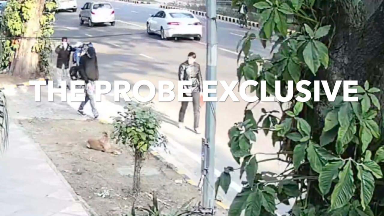 First visuals of the men who planted IED in front of the Israeli embassy accessed: The Probe exclusive